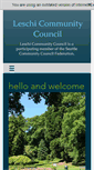 Mobile Screenshot of leschicommunitycouncil.org